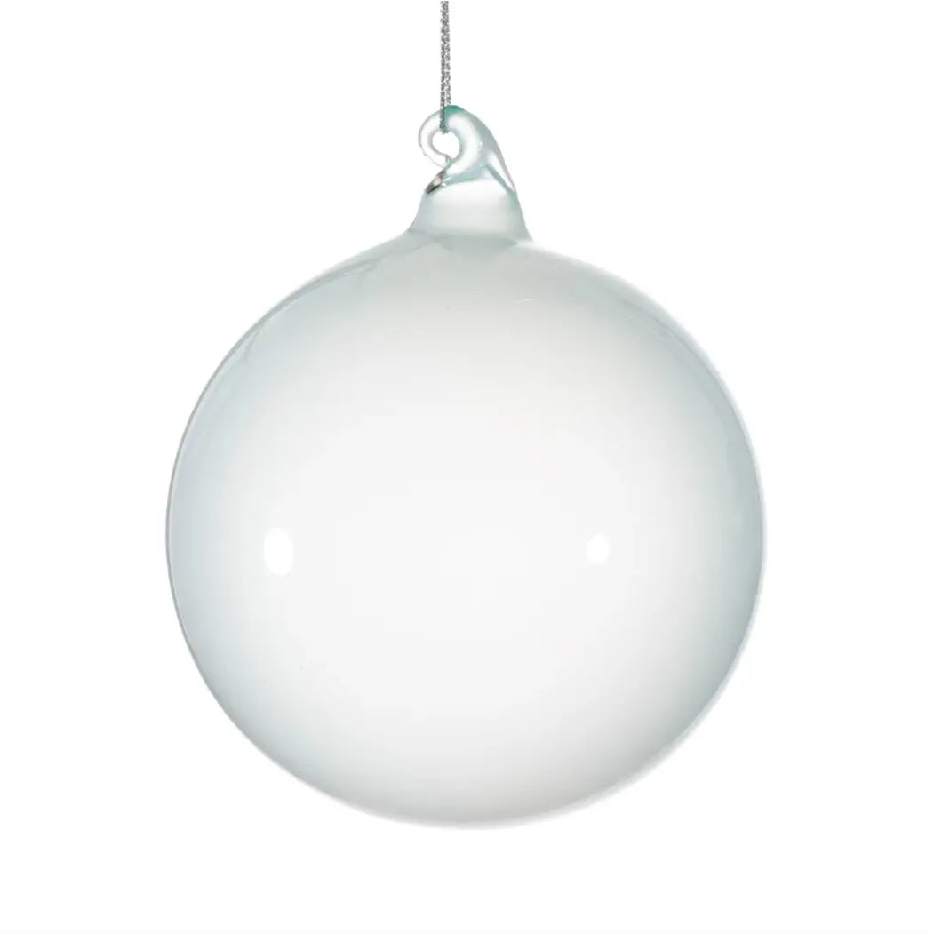 jim marvin bubblegum glass ornaments in sea glass at Home Smith