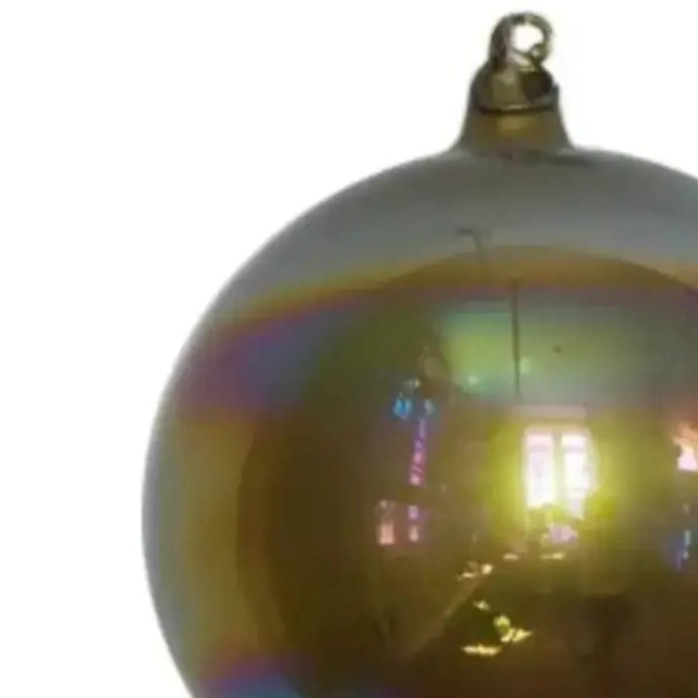 Home Smith Jim Marvin Pearl Glass Ornaments in Oatmeal Winward Holiday Ornaments