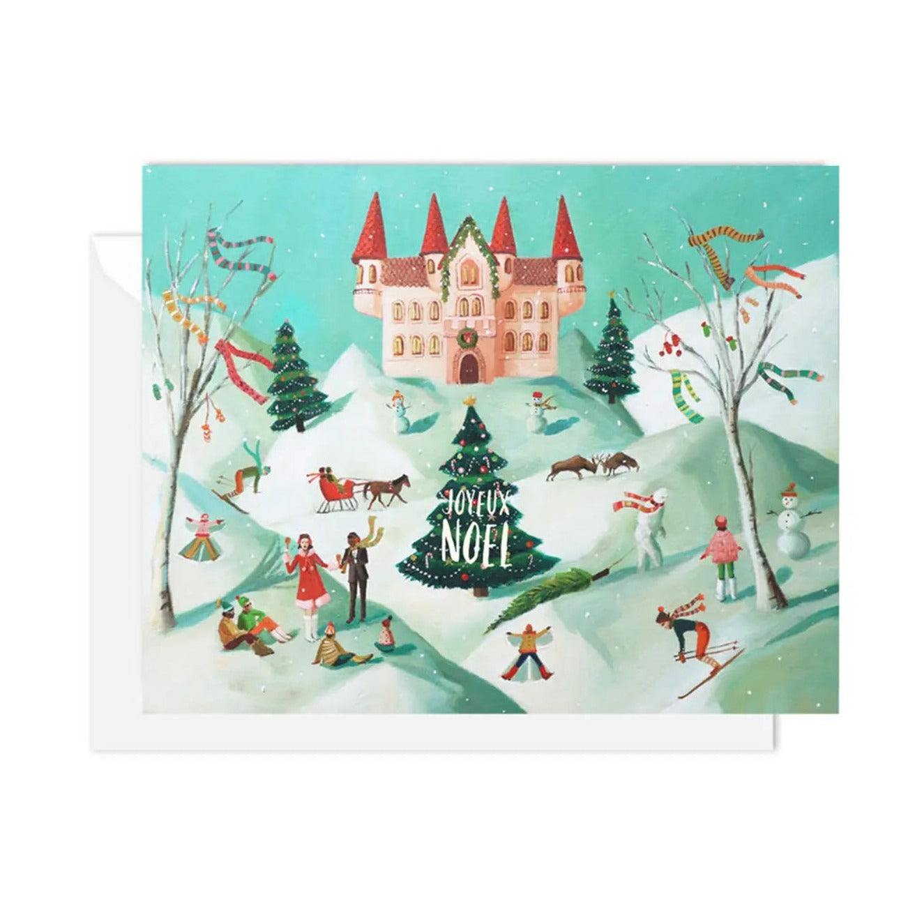 Home Smith Joyeux Noel Card Box Set Janet Hill Studio Holiday Cards