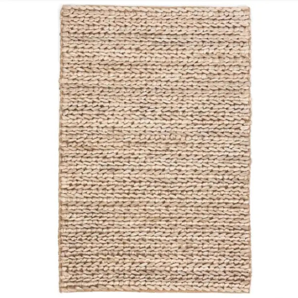Jute Woven Bleached Oak Rug - Home Smith