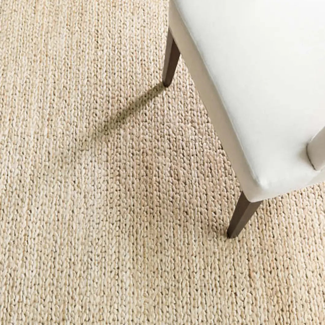 Jute Woven Bleached Oak Rug - Home Smith