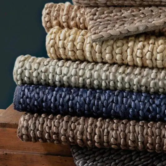 Jute Woven Ice Rug - Home Smith