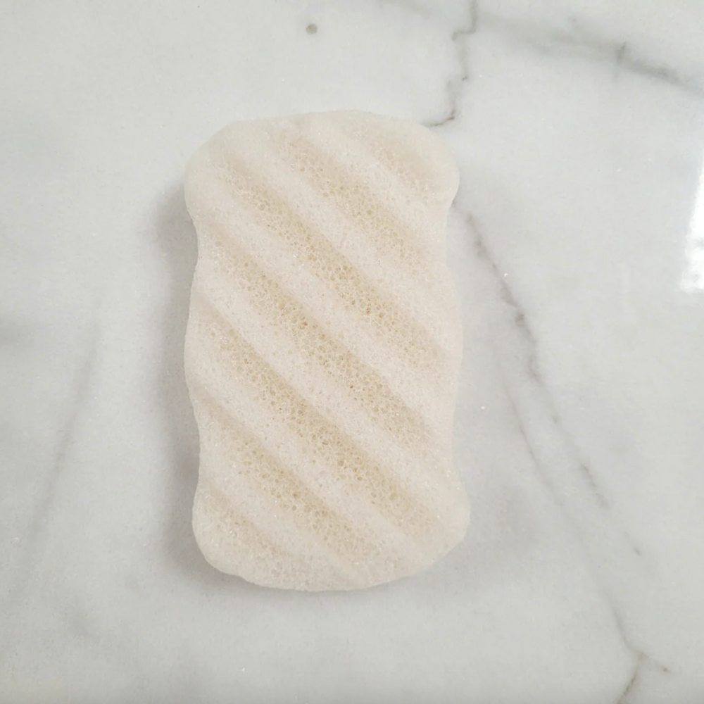 Pure Natural White Konjac Natural Body Sponge at Home Smith