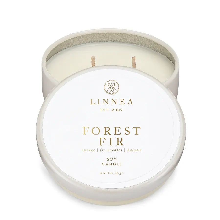 LINNEA Petite Scented Candle in Forest Fir - Home Smith
