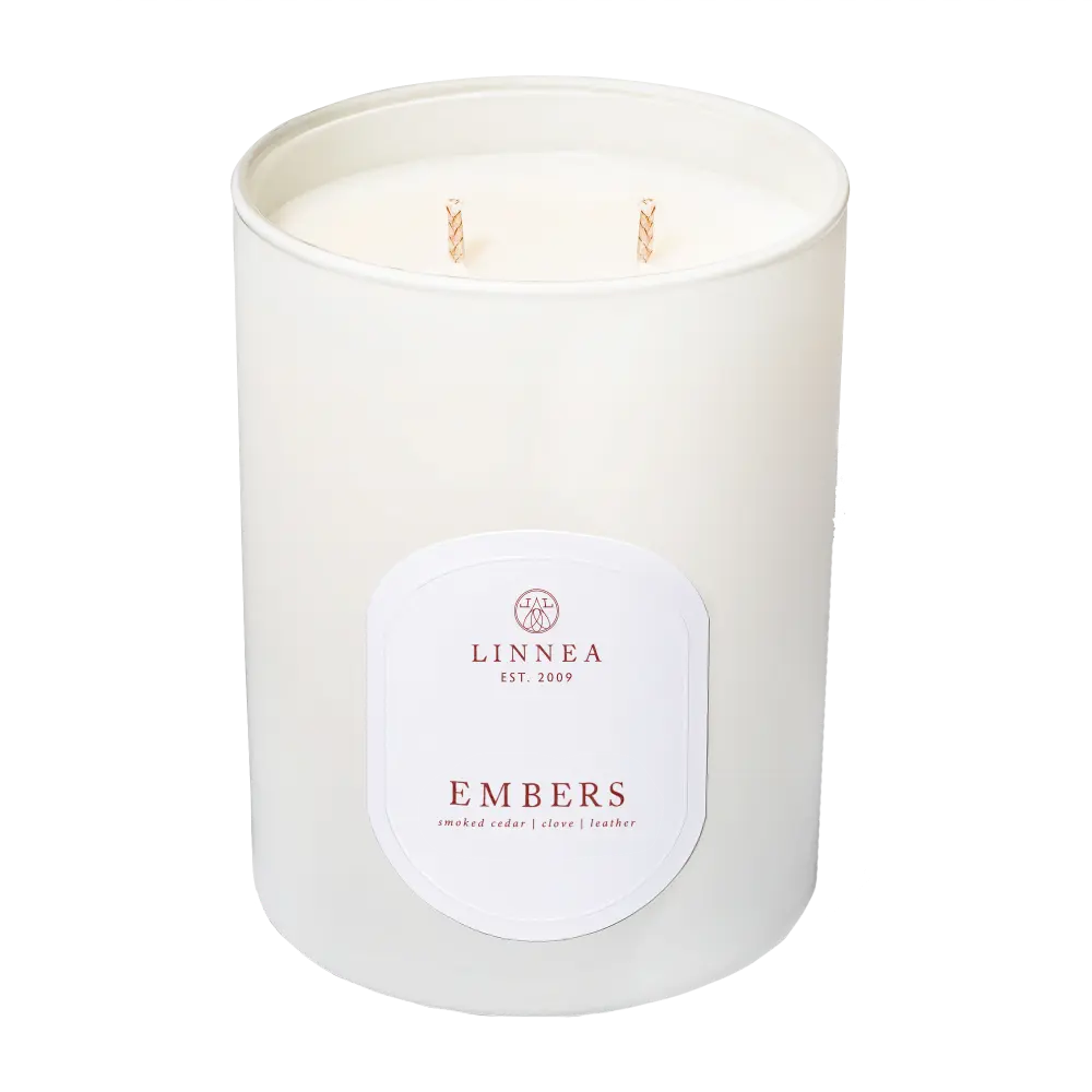Home Smith LINNEA Scented Candle in Embers LINNEA Holiday Candles & Scents