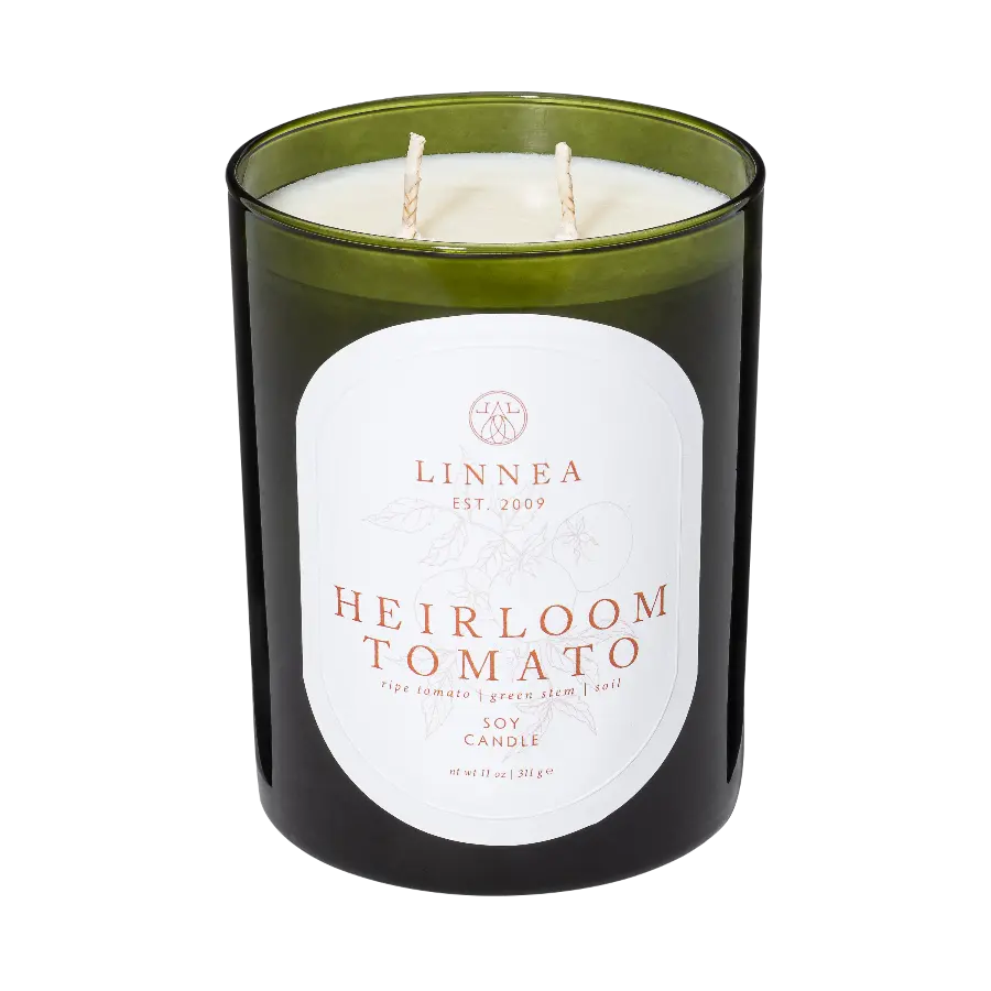 LINNEA Scented Candle in Heirloom Tomato *Seasonal* - Home Smith