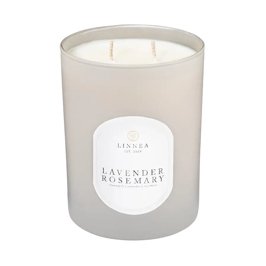 LINNEA Scented Candle in Lavender Rosemary - Home Smith