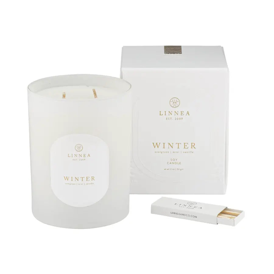 LINNEA Scented Candle in Winter *Seasonal* - Home Smith