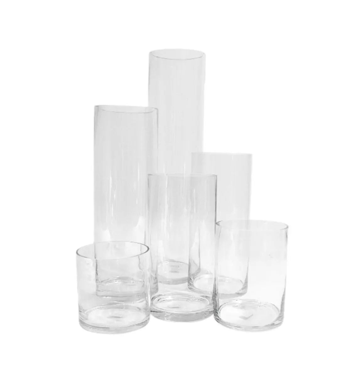 Home Smith Large Cylinder Glass Vase Botanico Vases