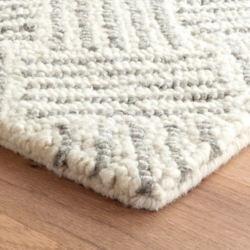 Layers Hooked Wool Rug - Home Smith