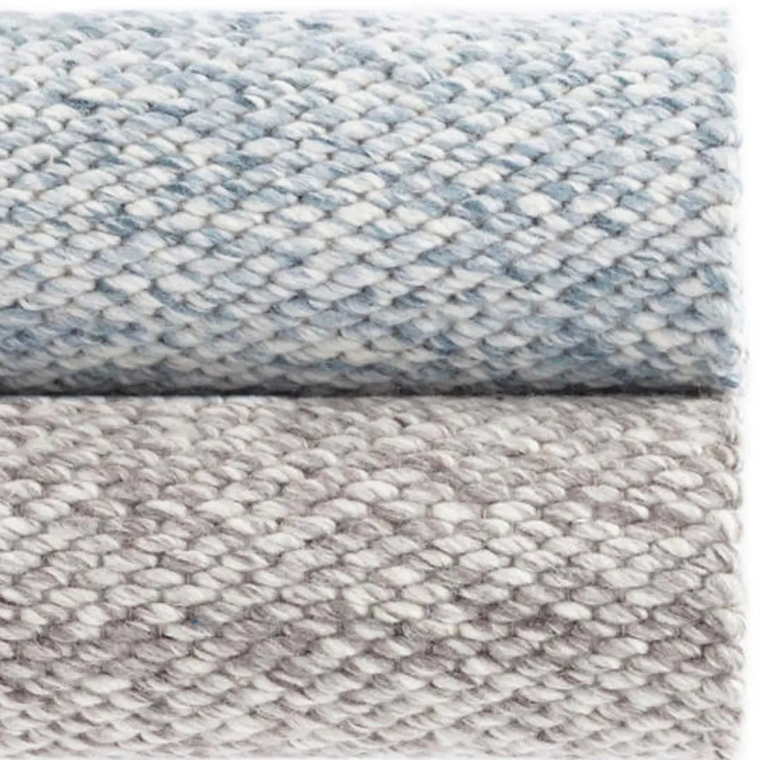 Loggia Grey Woven Wool Rug - Home Smith