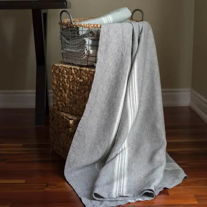 Maison Linen Throw / Bath Sheet - Home Smith