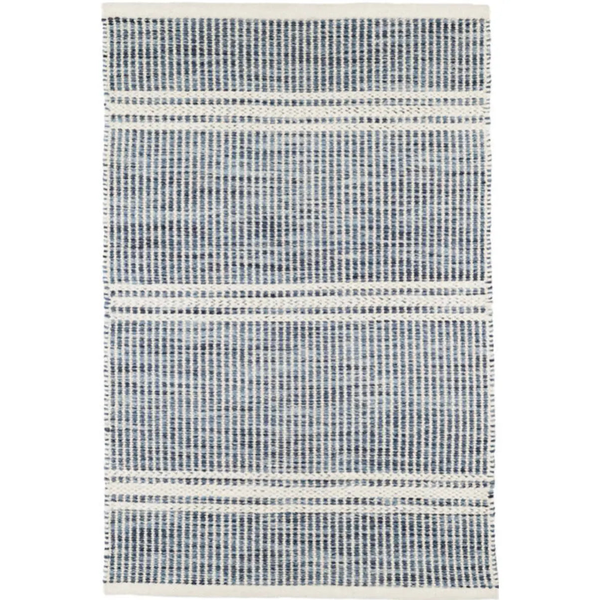 Malta Blue Woven Wool Rug - Home Smith