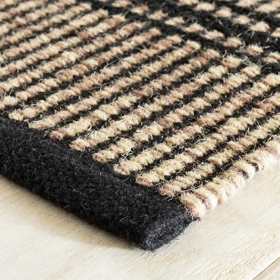 Malta Camel Woven Wool Rug - Home Smith