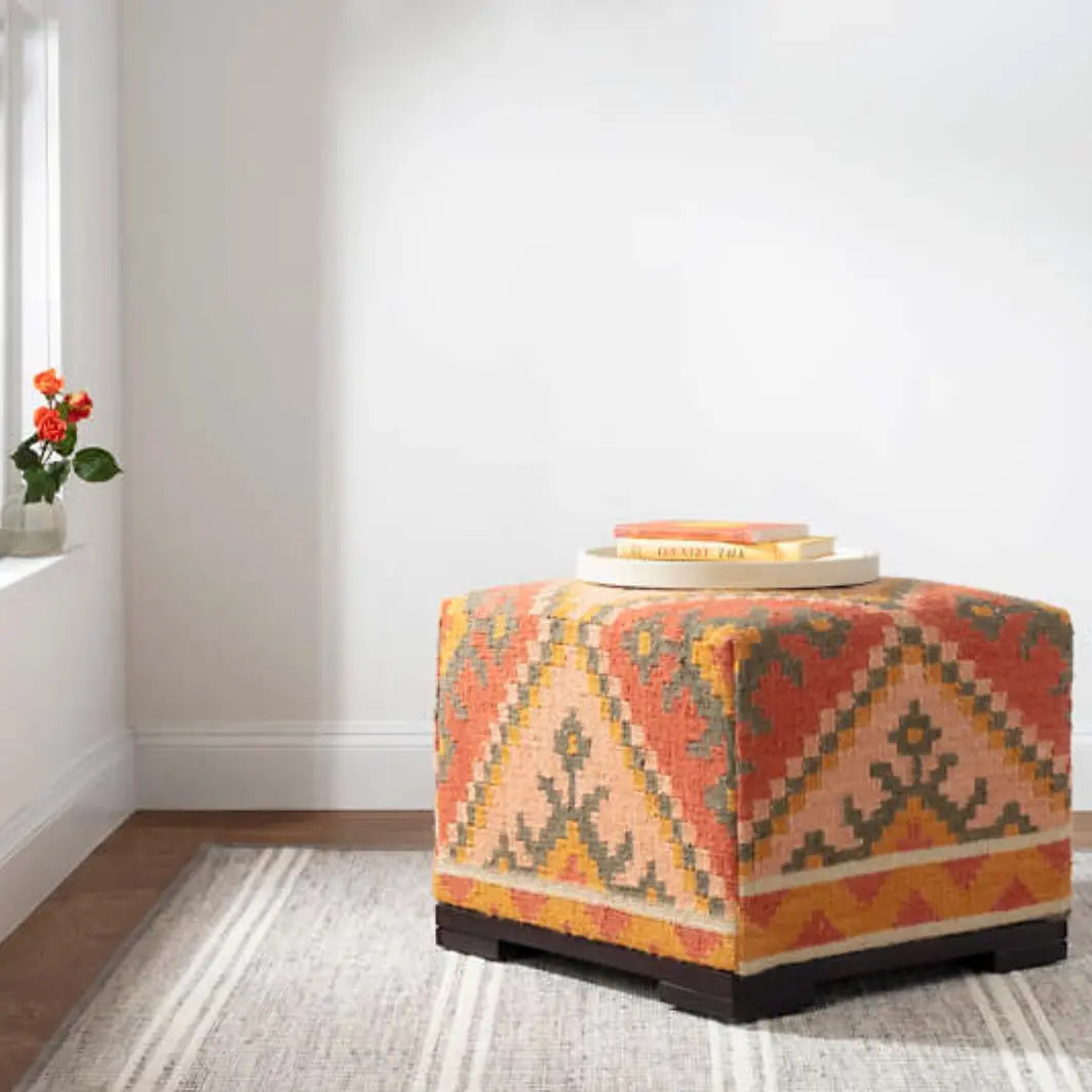 Malta Grey Woven Wool Rug - Home Smith
