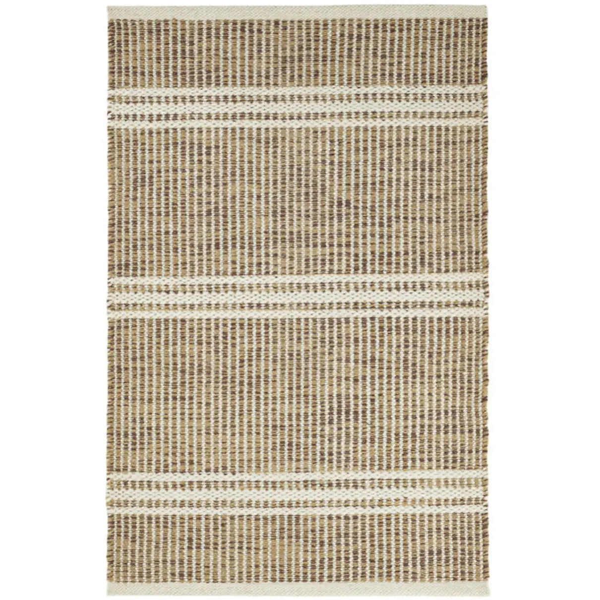 Malta Natural Woven Wool Rug - Home Smith