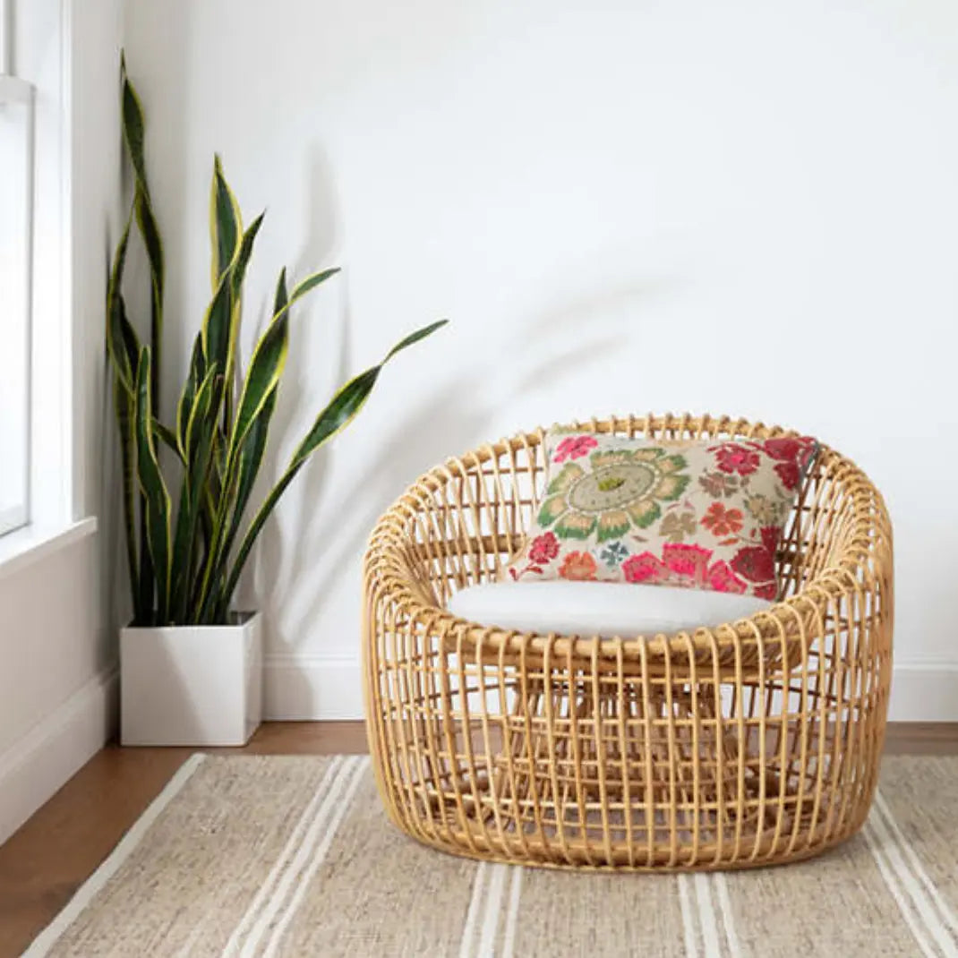 Malta Natural Woven Wool Rug - Home Smith