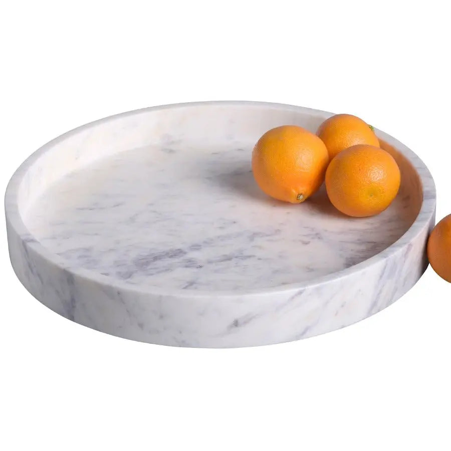 Marble Round Trays - Home Smith