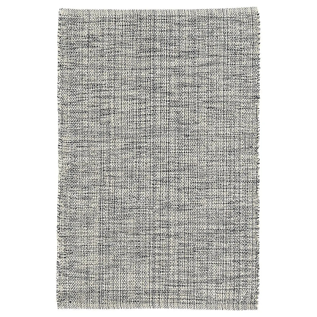 Marled Indigo Woven Cotton Rug - Home Smith