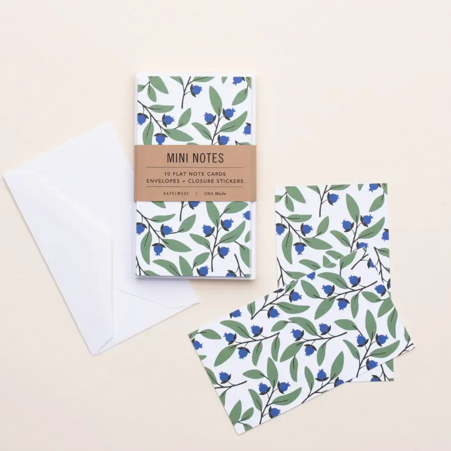 Mini Note Set - Blueberries - Home Smith
