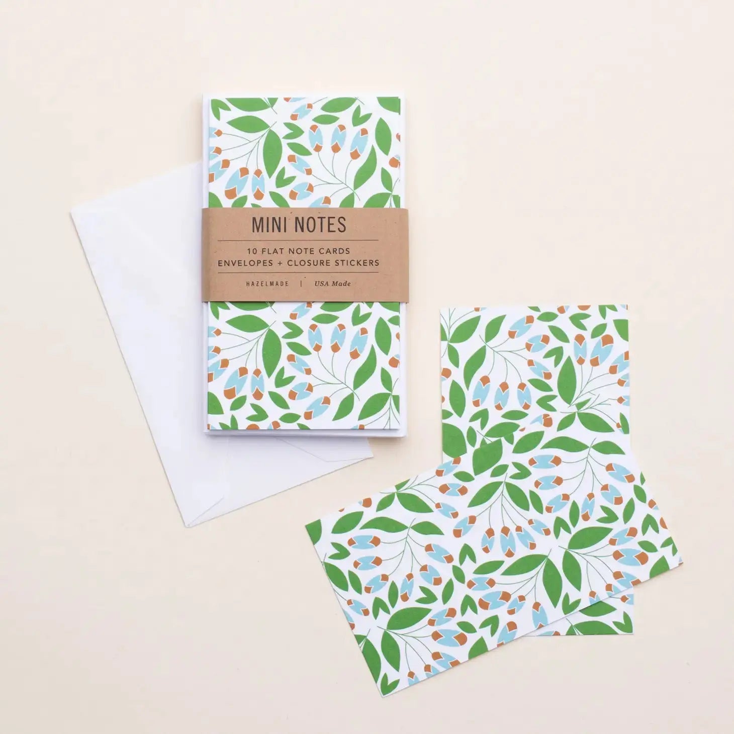 Mini Note Set - Garden Greens - Home Smith