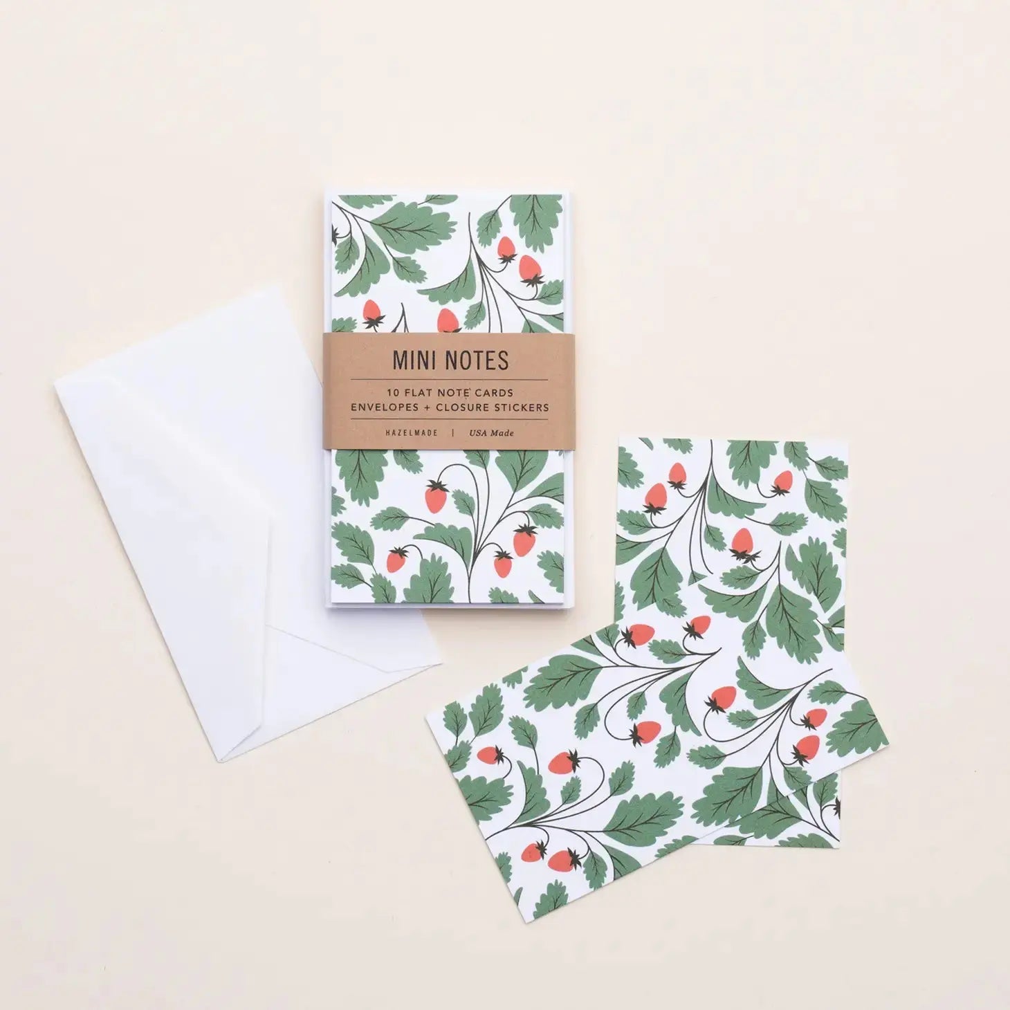 Mini Note Set - Strawberries - Home Smith