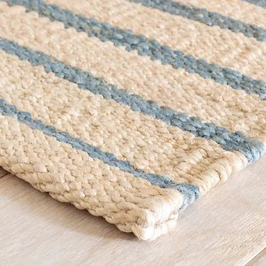 Moana Stripe Woven Jute Rug - Home Smith