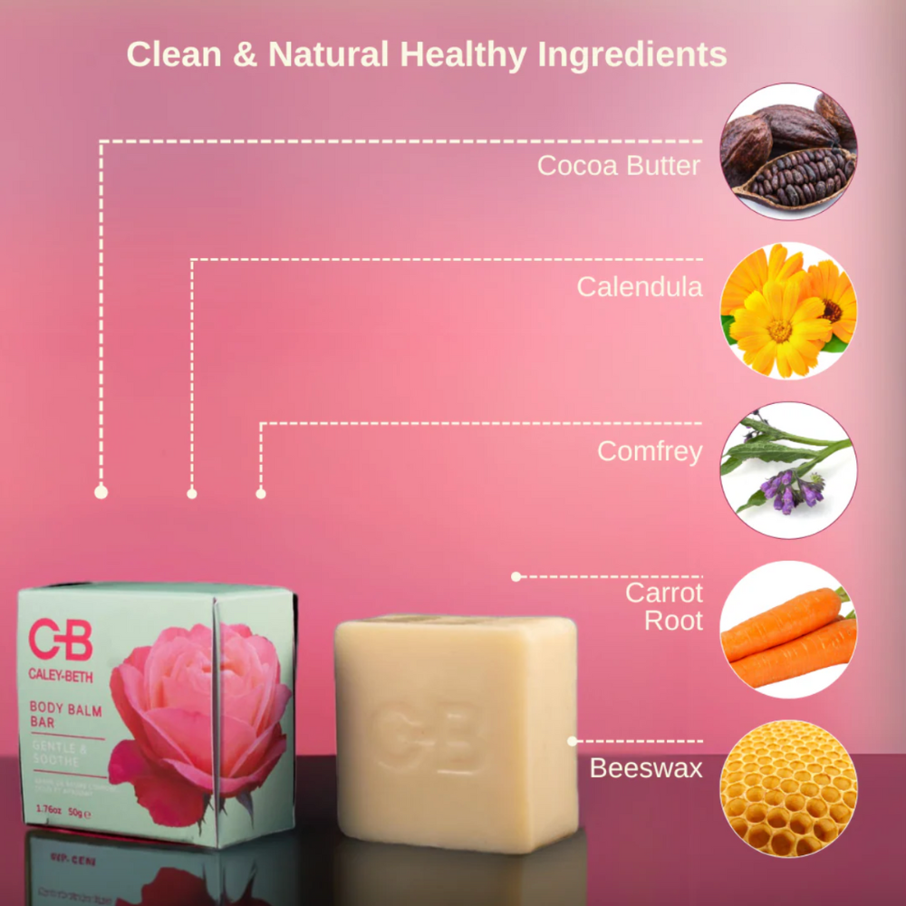 Ingredients of Moisturizing Body Balm Bar at Home Smith