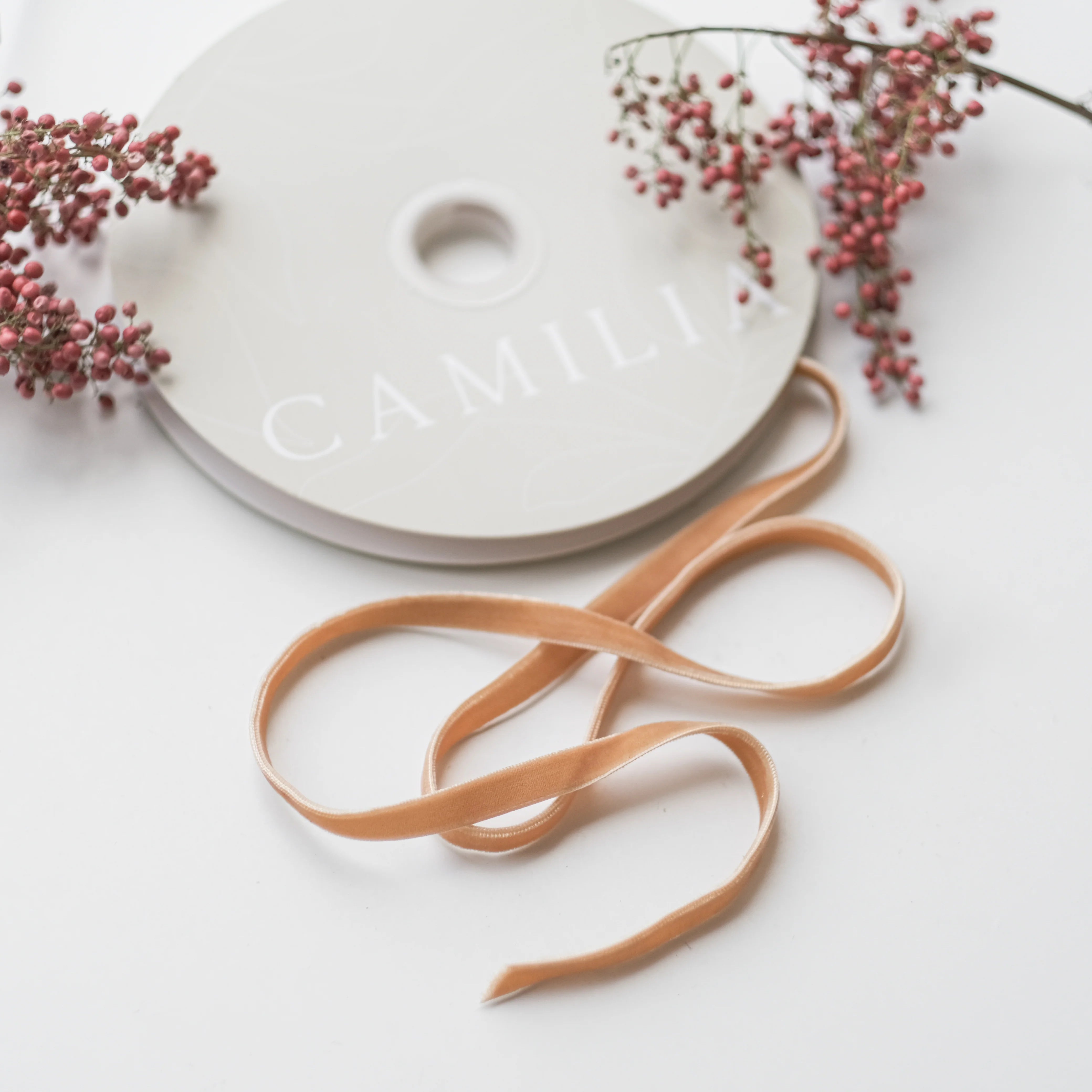 Double Sided Velvet Ribbon