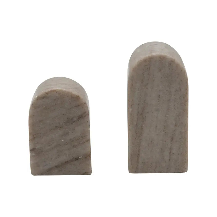 Natural Marble Bookends - Home Smith