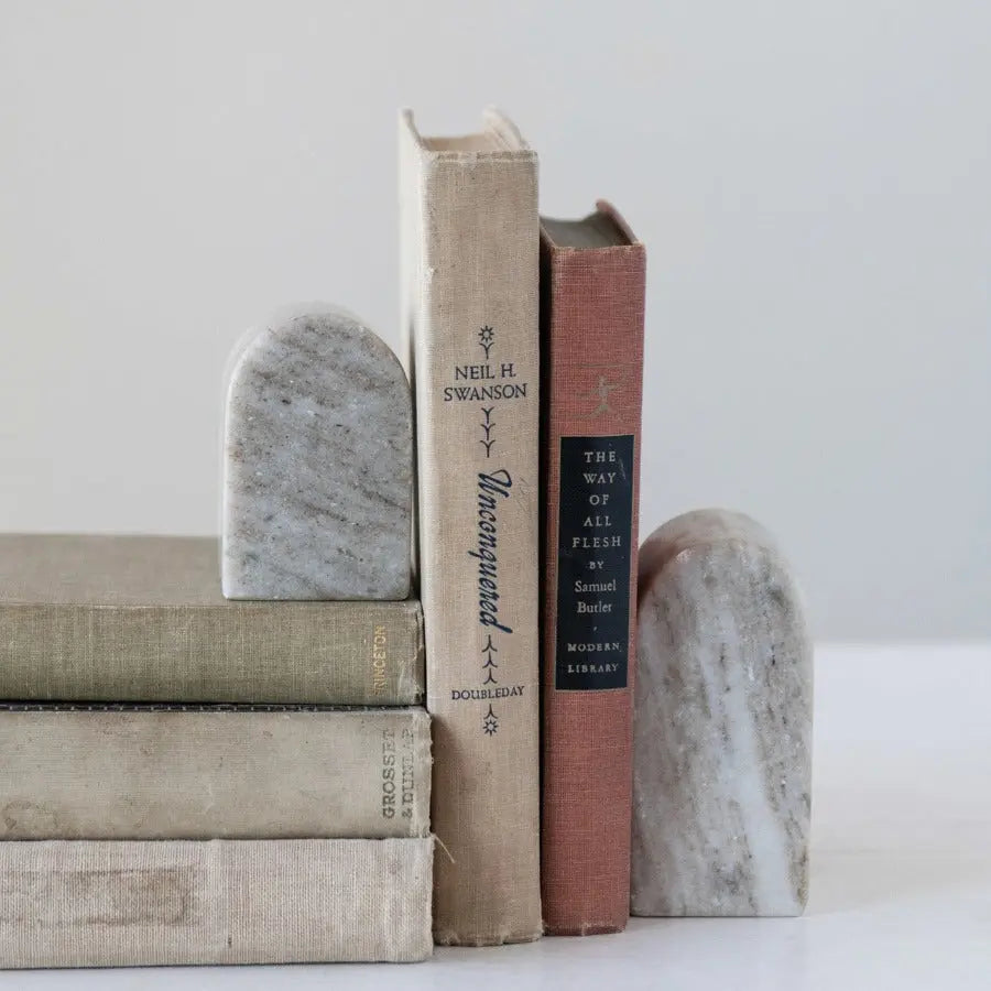 Natural Marble Bookends - Home Smith