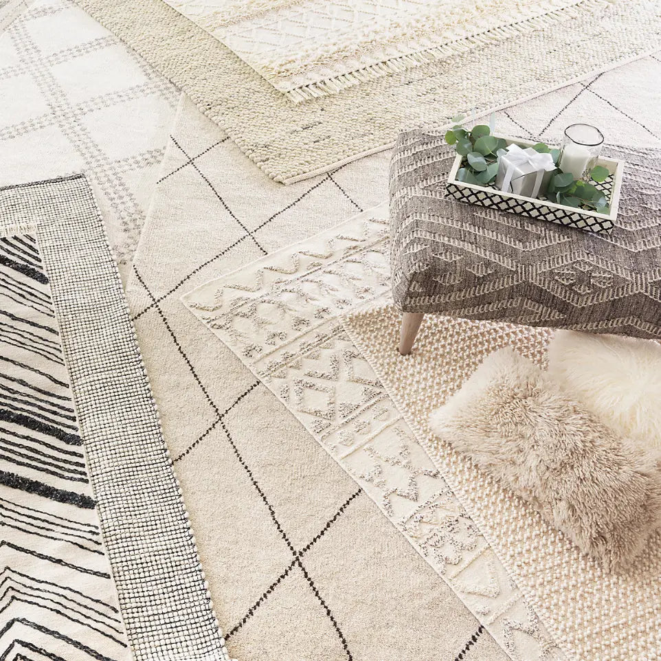 Home Smith Numa Charcoal Hand Knotted Wool Rug Dash & Albert Rugs - Wool