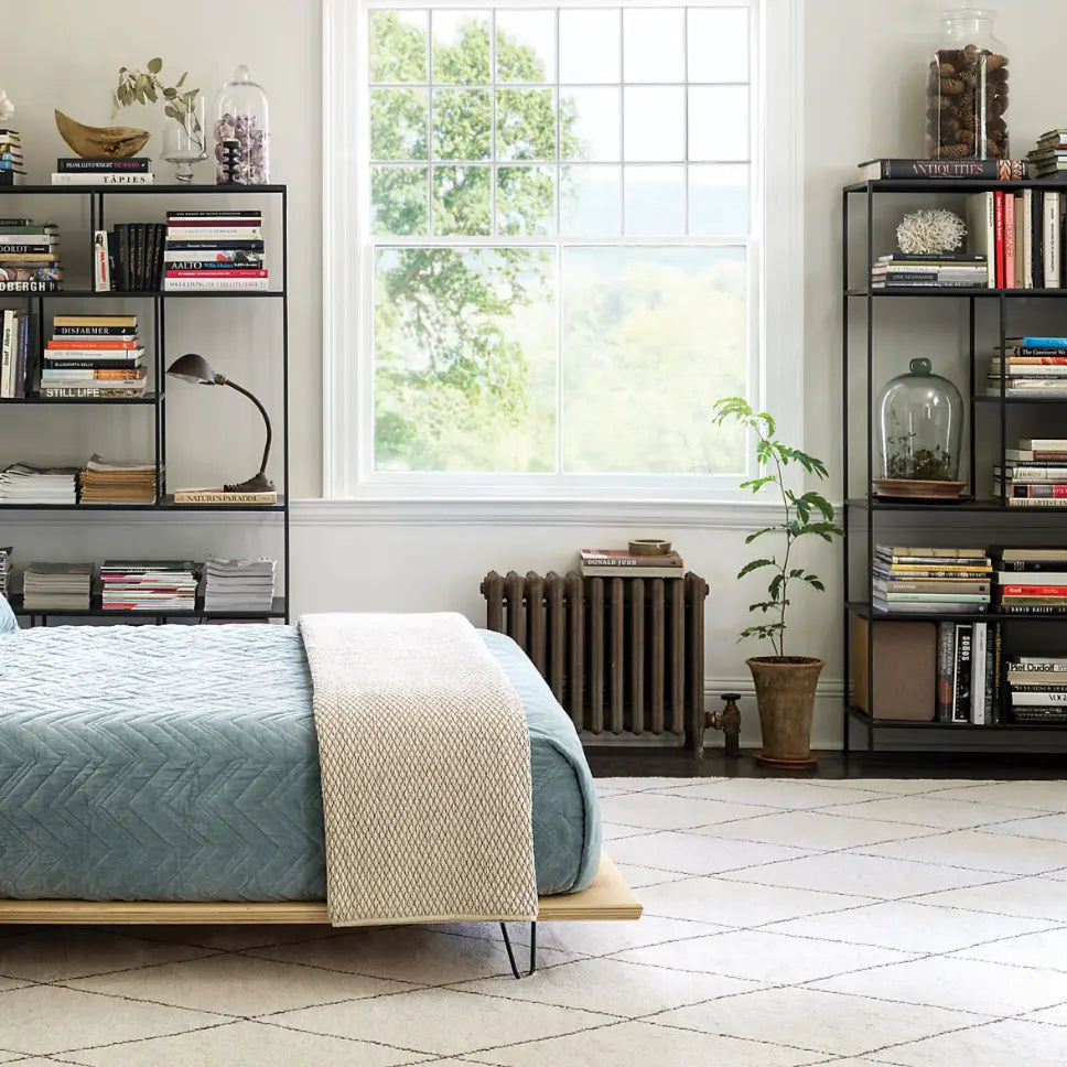 Home Smith Numa Charcoal Hand Knotted Wool Rug Dash & Albert Rugs - Wool