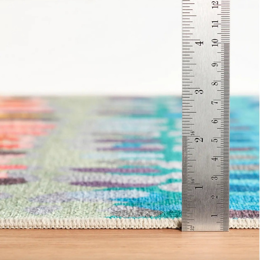 Home Smith Paint Chip Multi Machine Washable Rug Dash & Albert Rugs - Washable
