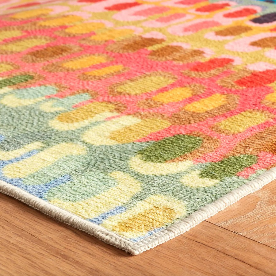 Home Smith Paint Chip Multi Machine Washable Rug Dash & Albert Rugs - Washable