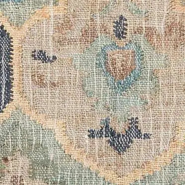 Pali Blue Woven Jute Rug - Home Smith