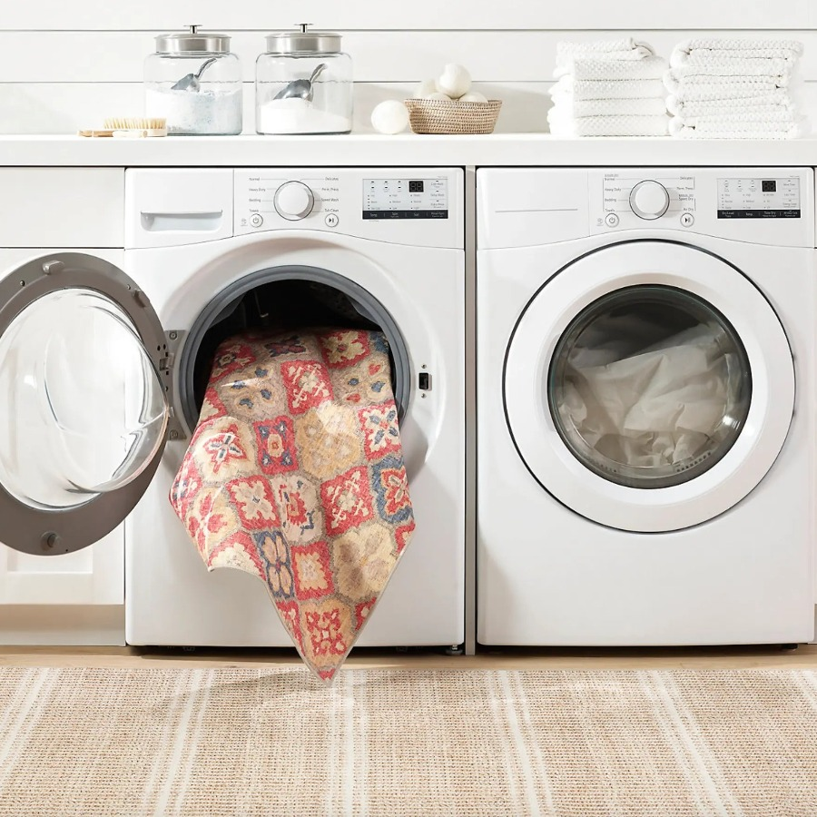 Home Smith Pali Multi Machine Washable Rug Dash & Albert Rugs - Washable