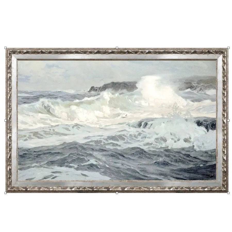 Petite Scape Southwesterly Gale Impression encadrée