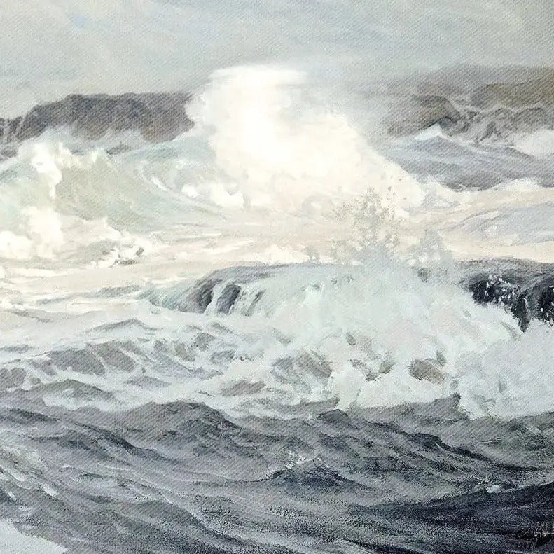 Petite Scape Southwesterly Gale Impression encadrée
