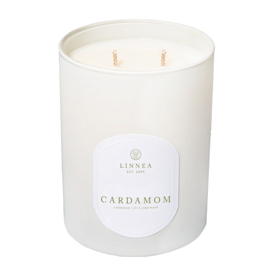 Linnea Scented Soy Candle in Cardamom at Home Smith