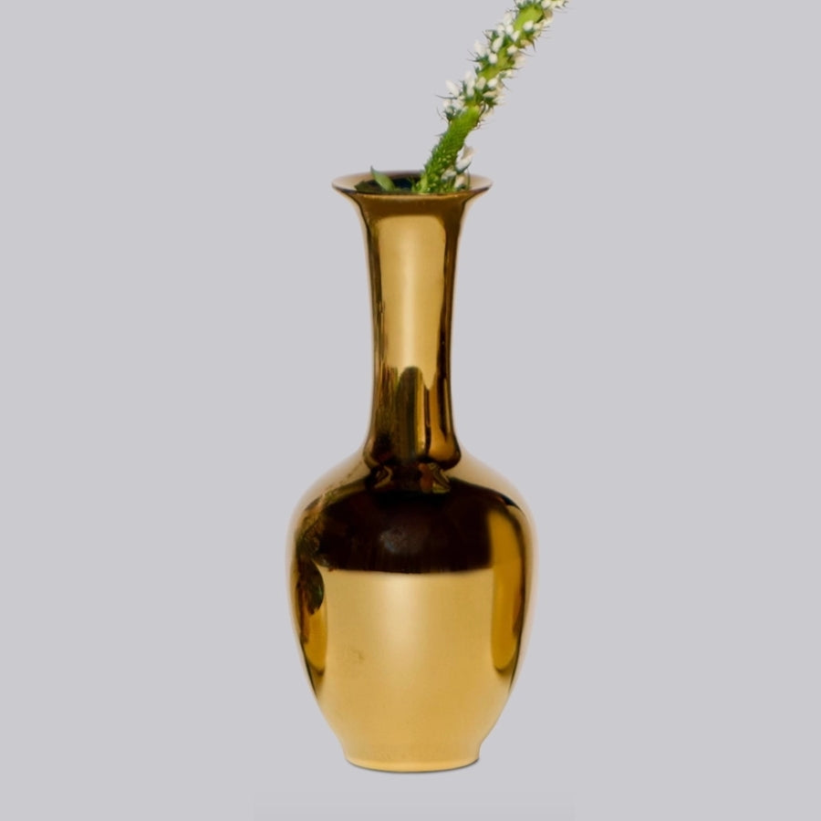 Gold Porcelain Mini Vases