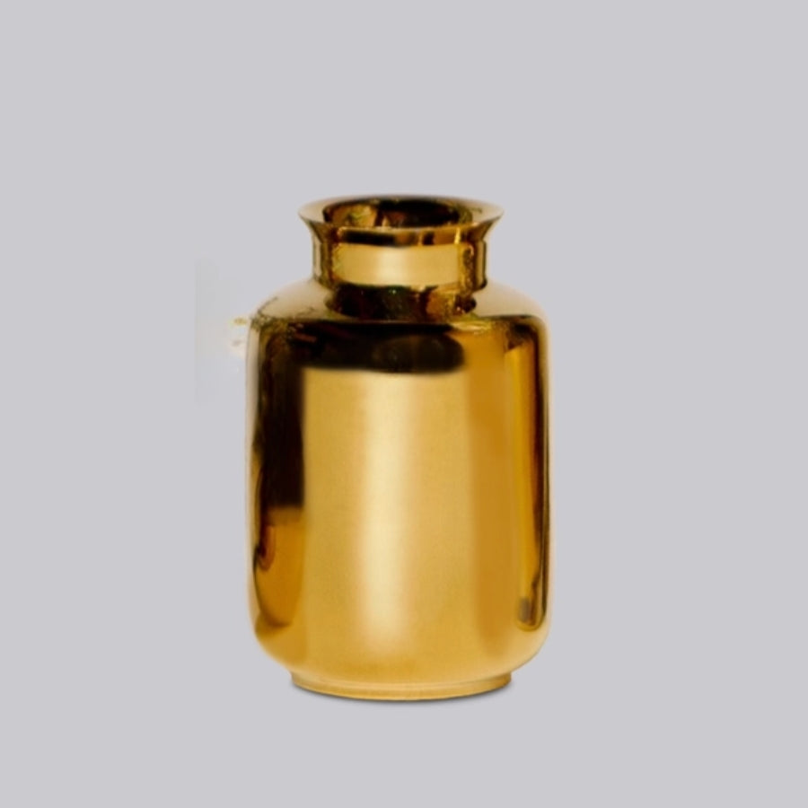 Gold Porcelain Mini Vases