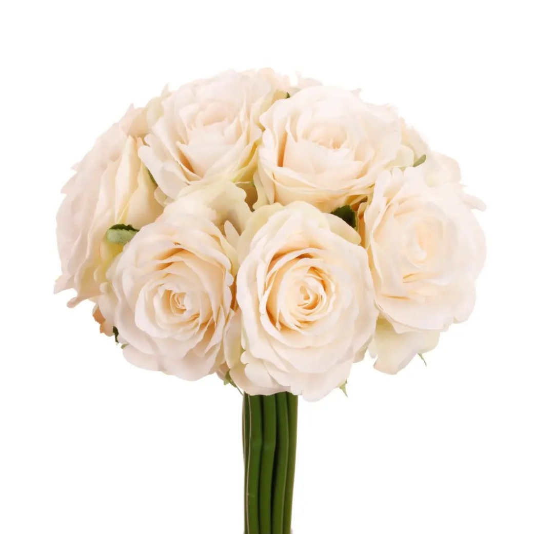 Home Smith Rose Bouquet in White Home Smith