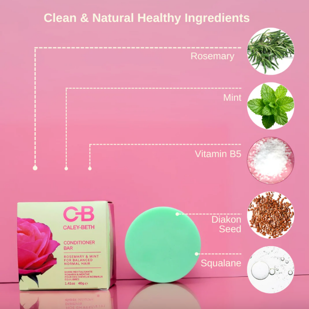 Rosemary & Mint Solid Conditioner Bar by Caley-Beth at Home Smith