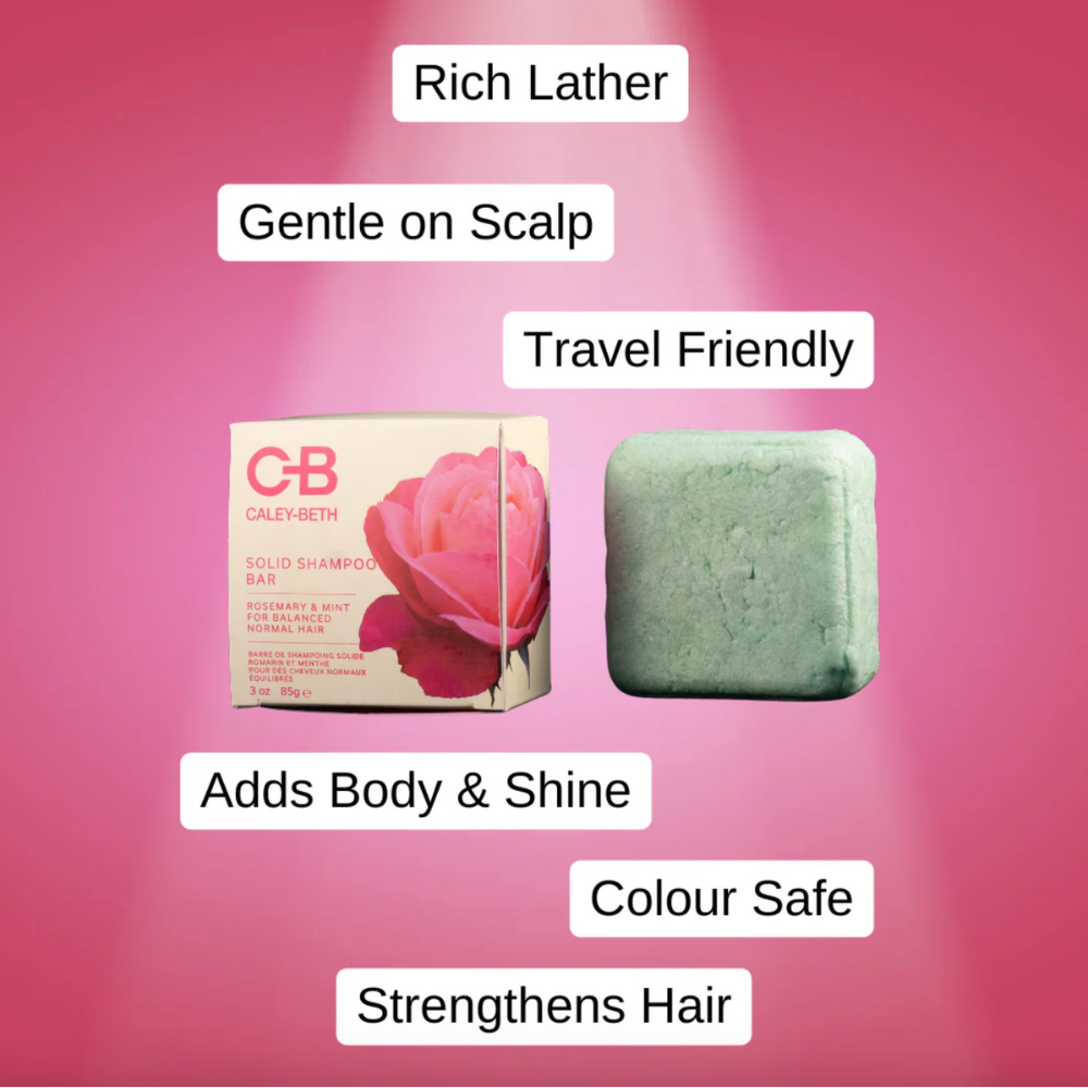 Rosemary & Mint Solid Shampoo Bar at Home Smith