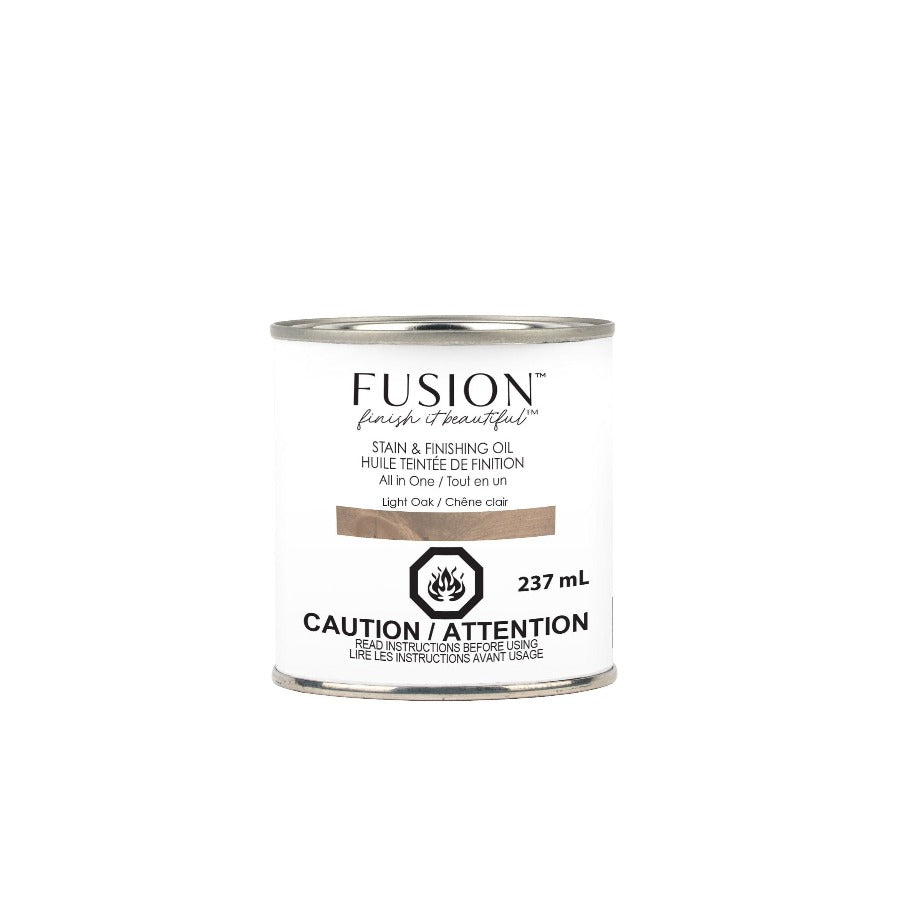 Fusion Stain and Finishing Oil in Light Oak at Home Smith