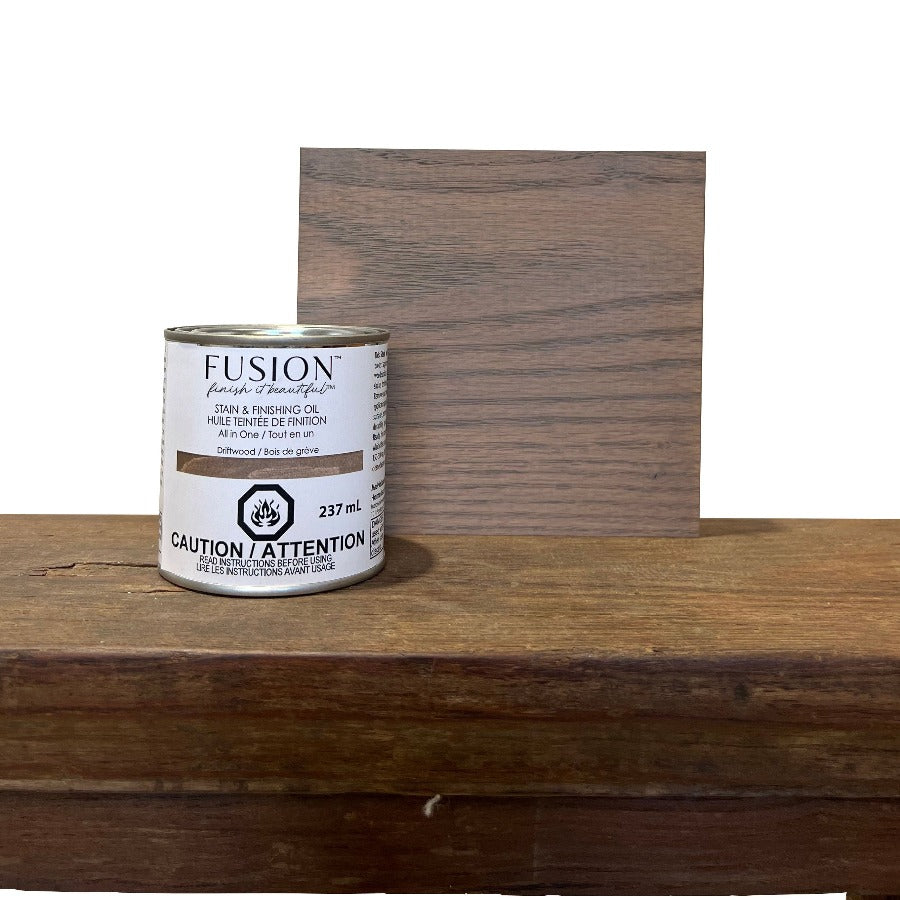 Fusion Stain & Finishing Oil - Driftwood - Home Smith