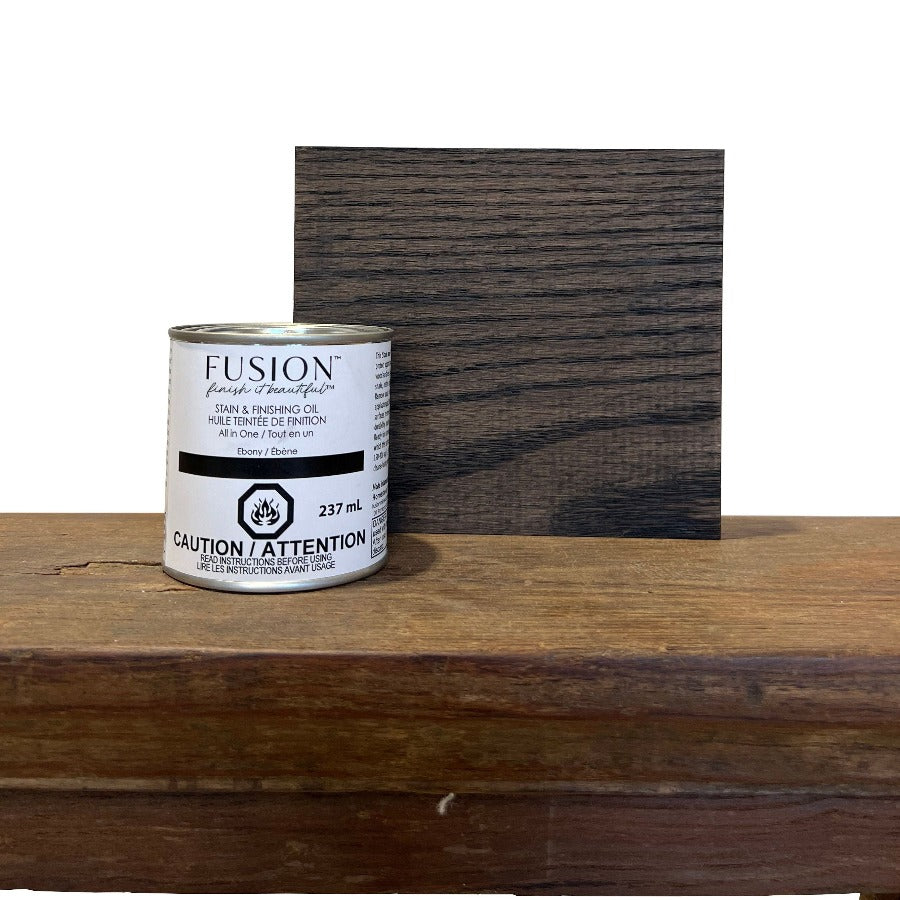 Fusion Stain & Finishing Oil - Ebony - Home Smith