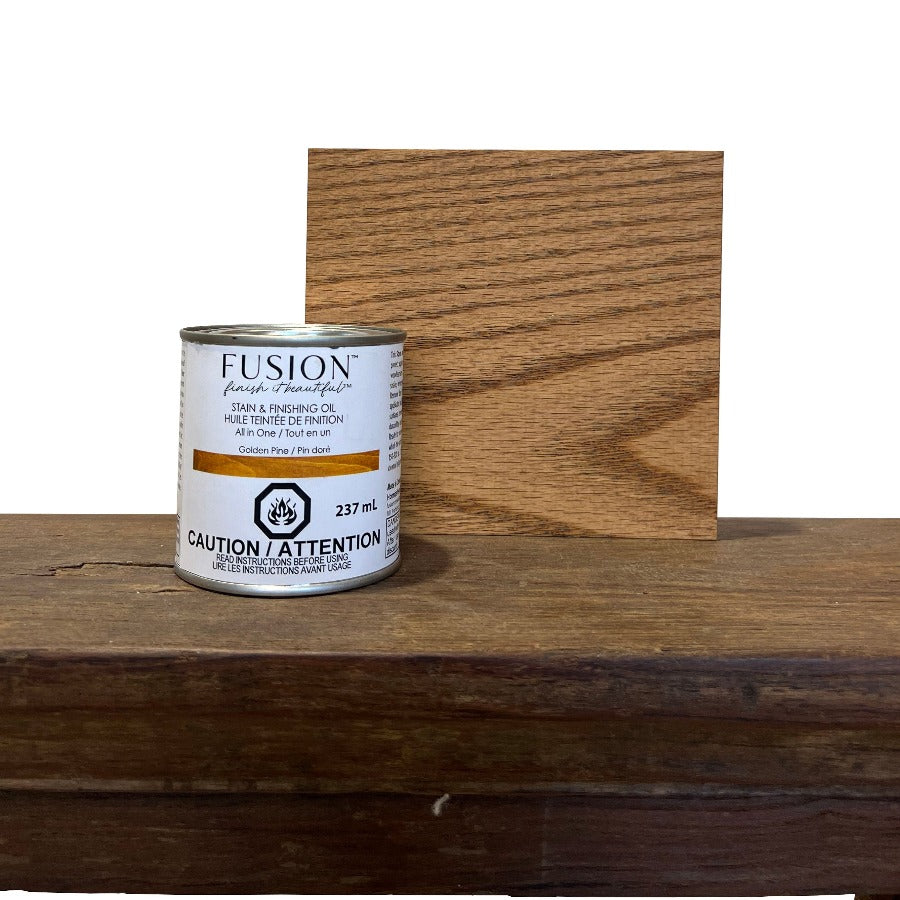 Fusion Stain & Finishing Oil - Golden Pine - Home Smith