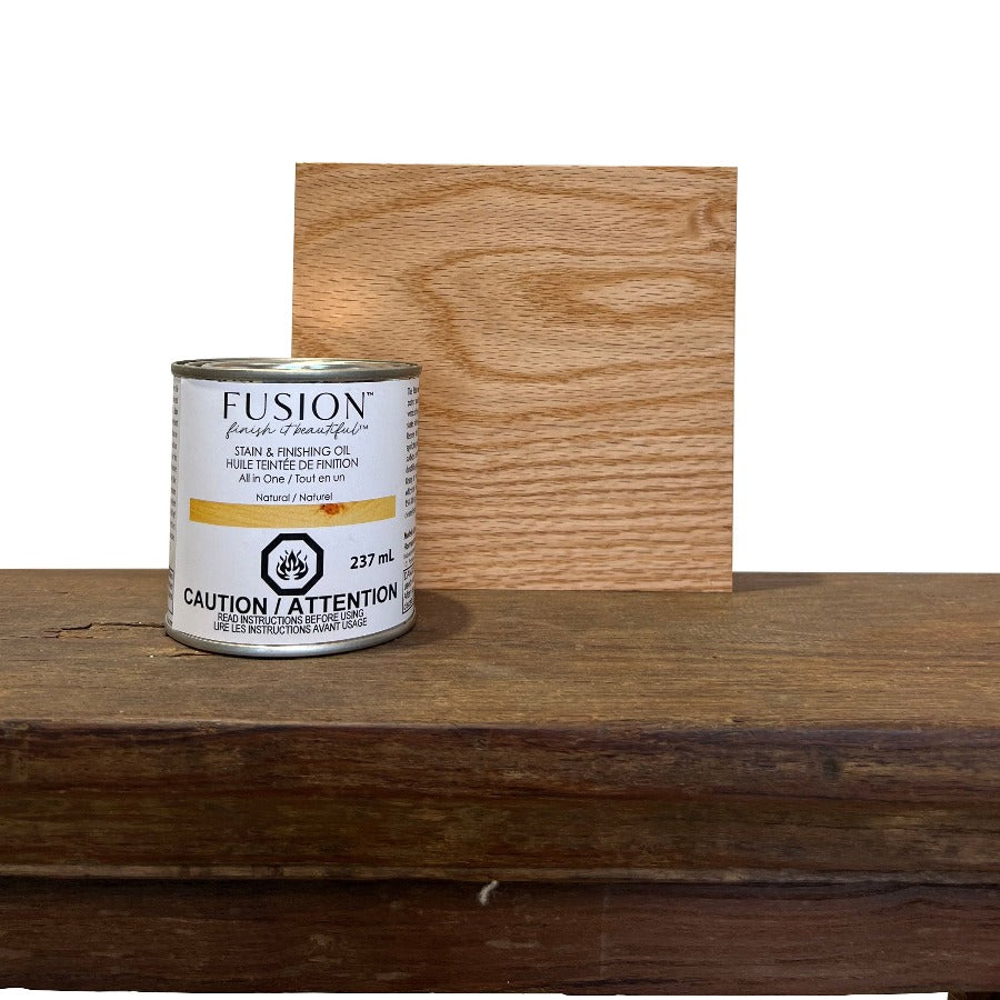 Fusion Stain & Finishing Oil - Natural - Home Smith